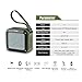 Bluetooth Speaker 4.0 Wireless Waterproof Shower OK Portable Outdoor Sport NFC 3D Sound Shockproof Dustproof, Pair All BT Devices,10 Hour Music Play 1500mAh Battery, Hands Free Call, Mic, AUX -Green