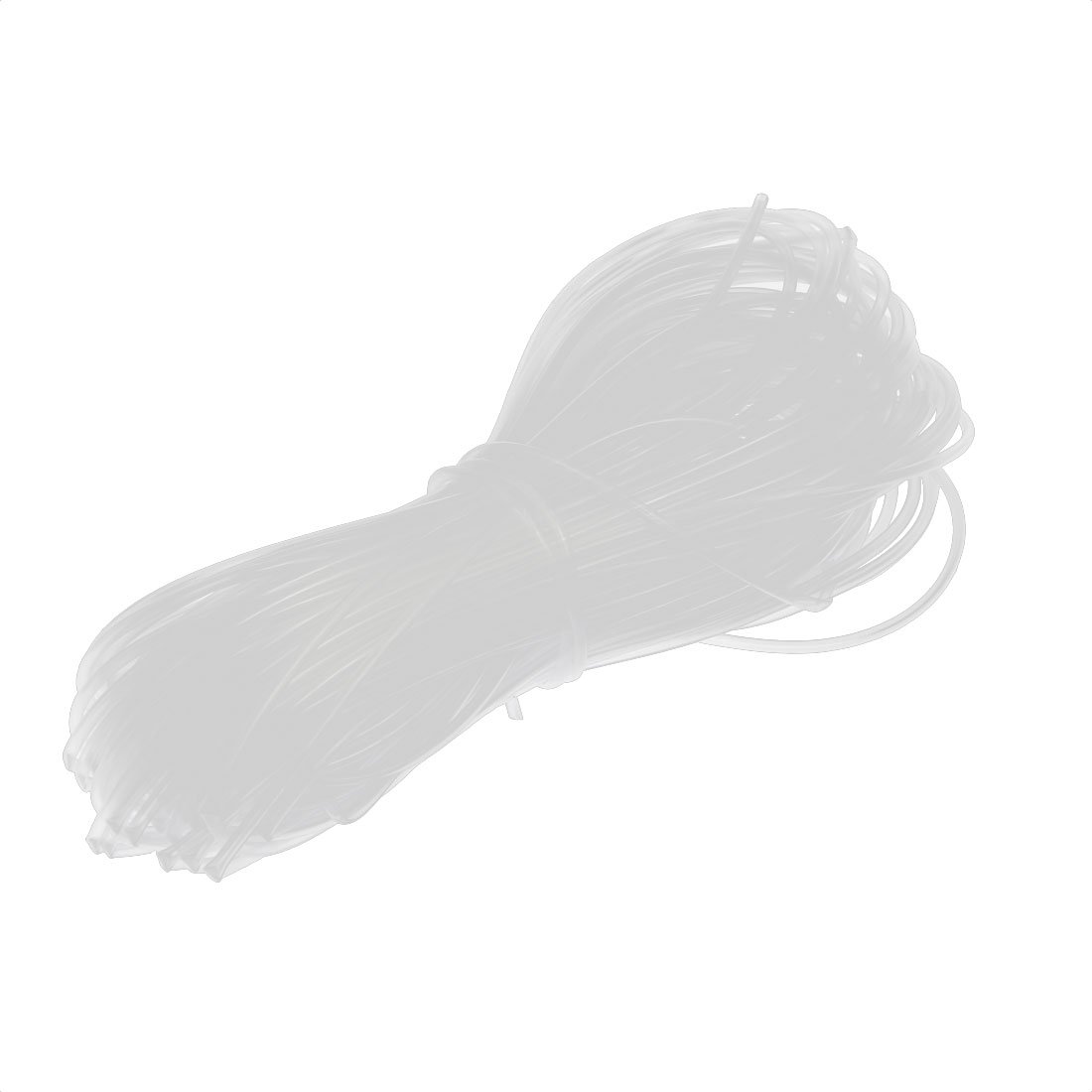 sourcingmap 20M Long 1mm Inner Dia. Polyolefin Heat Shrinkable Tube Wire Wrap Cable Sleeve Transparent