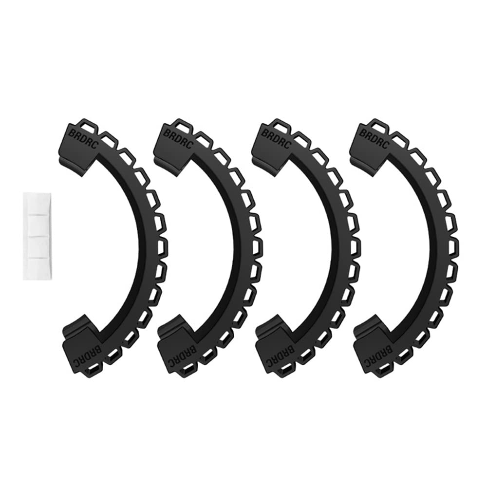 ANCLLO Traversing Machine Protective Ring For DJI Avata Paddle Protector Drone Bumper Bumper Ring Accessories（Black）