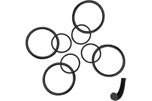 ONEHERTOM 4 Pcs Kit DB200 & SL1000 Black Rubber Rings, Compatible with Emco Unimat Lathe Maintenance Drive Belt O-Ring