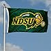 North Dakota State Bison NDSU University Large College Flag