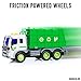 Barcaloo Trash Truck Toy - Friction Powered Toy Trucks with Lights & Sounds for Kids