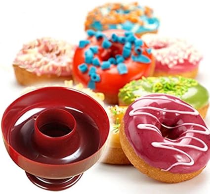 Amazon ドーナツmolds ドーナツツール1個ドーナツ型ケーキ菓子パンプランジャカッターメーカー新しいホームケーキドーナツカッターメーカーツール シリコンドーナツ型 Harvinstore 飴 チョコレート型 通販