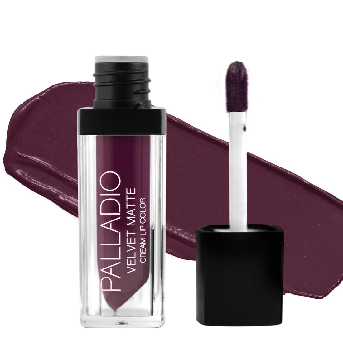 Palladio Velvet Matte Cream Lip Color, Damask