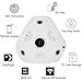 360 Panoramic Wireless IP Camera 960P Home Security Surveillance System CCTV Camera Two Way Audio Video 1.3 Megapixel WiFi Support Remote View IR Night Vision Motion Detection Super Wide Angle
