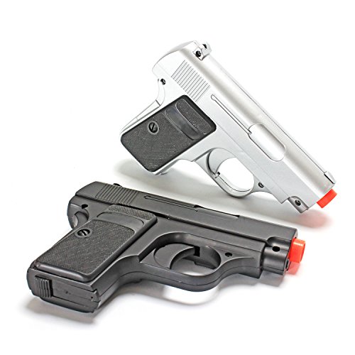 BBTac Airsoft Gun Package - Black Ops - Collection of Airsoft Guns - Powerful Spring Rifle, Shotgun, Two SMG, Mini Pistols and BB Pellets, Great for Starter Pack Game Play