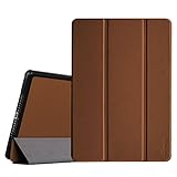 Fintie iPad Air 2 Case (2014 release) - [SlimShell] Ultra Lightweight Stand Smart Protective Cover with Auto Sleep / Wake Feature for Apple iPad Air 2, Brown