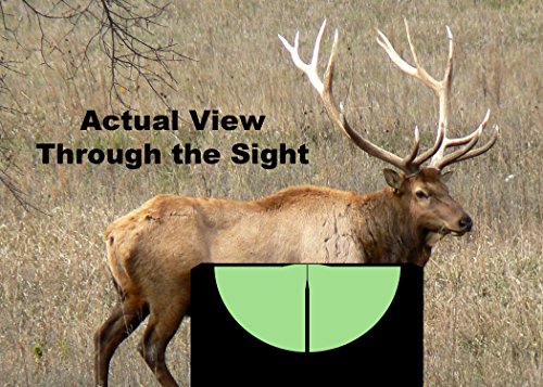SeeAll The Original Open Sight | Gen-1 | Tactical Gun Sight Replacement | Ultra Fast Target Acquisition | Picatinny Rail Mount Compatible for Rifle, Shotgun or Pistol | No Battery Needed (Crosshair)