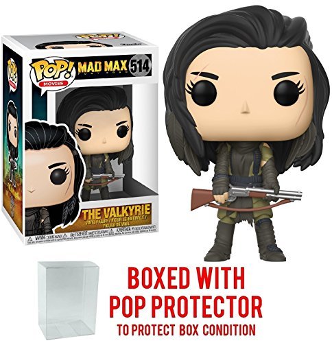 Funko Pop! Movies: Mad Max Fury Road - The Valkyrie Vinyl Figure (Bundled with Pop BOX PROTECTOR CASE)