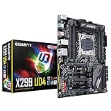 GIGABYTE X299 UD4 (Intel LGA 2066 Core i9/ ATX/ Dual M.2/ Front USB 3.1 /RGB Fusion/Intel LAN /2 Way SLI Motherboard)