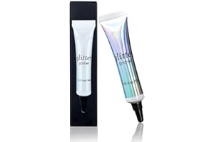 MAEPEOR Cosmetic Glitter Glue Long Lasting Makeup Glitter Primer Gel Waterproof & Smudgeproof Primer Base Glue for Body Eyes Face Lip with Glitter, Body Jewels, Rhinestones