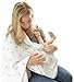 100% Organic Cotton Muslin Swaddle Blanket Set “Modern” by Lulu Love Baby – 2 Pack – Unisex Design for Girls & Boys – Perfect Shower Gift Idea