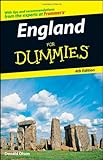 Front cover for the book England For Dummies by Donald Olson
