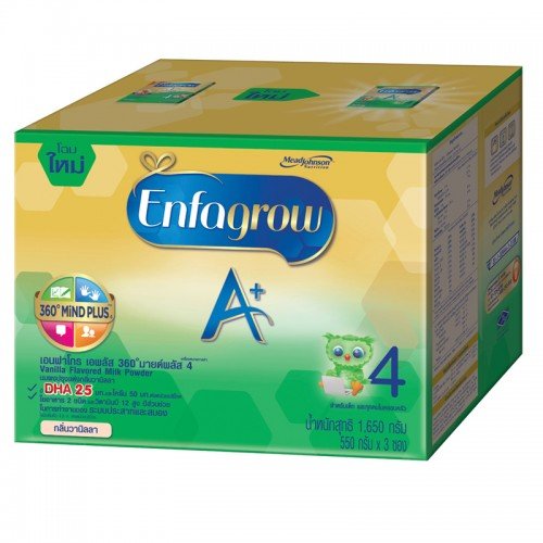 Enfamil Enfagrow Milk Powder A+ 360 Mind Plus 4,Stage4 Vanilla