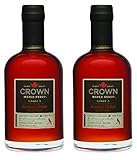 Crown Maple Syrup, Rich Amber, 12.7 Fluid Ounce, 2 pack