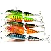 Fishing Lures Spinner Crankbaits Hooks Baits Assorted Fish Tackle,Tuscom (Random/1PC/10.5)