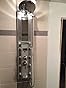 Blue Ocean 52" Aluminum SPA33D Shower Panel Tower with