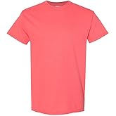 Gildan Blank T-Shirt - Unisex Style 5000 Adult Coral XX-Large