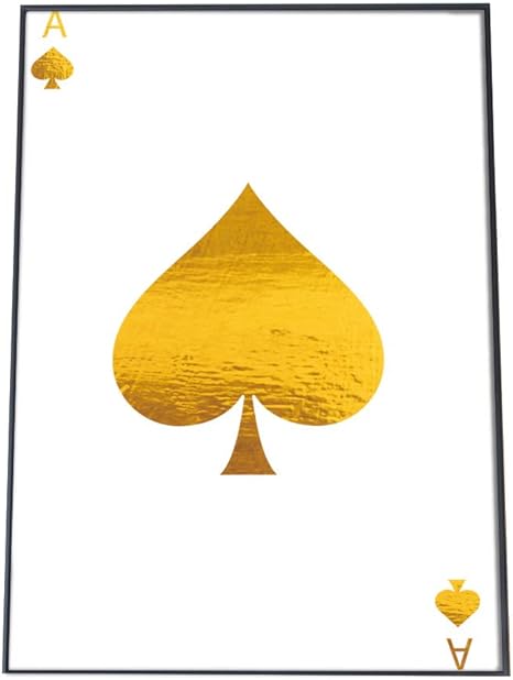 Amazon Co Jp Fashion Poster ファッションポスター 約36cm 52cm ポスター 光沢 ポスターのみ アート モダン シンプル オシャレ お洒落 トランプ カジノ Yoko Poster 7096 b3ktku ホーム キッチン