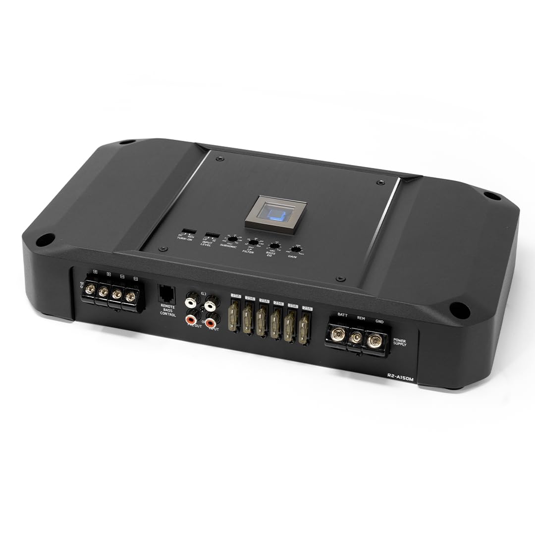 Alpine R-Series R2-A150M High-Performance Class D Mono Amplifier with 1500 Watts RMS Power