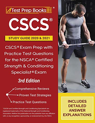 CSCS Study Guide 2020 and 2021: CSCS Exam Prep with Practice Test ...