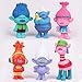 Uranus Cute! DreamWorks Trolls Poppy Doll Mini Figures Collectable Doll Choose Character Cake Toppers