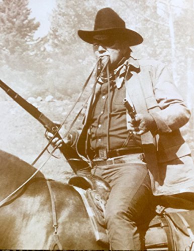 John Wayne in"True Grit" Sepia Poster