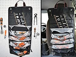 Men's tool roll, Tool roll up bag, Roll up tool