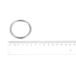 uxcell 304 Stainless Steel O Rings, 8pcs