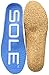 SOLE Unisex Active Thick + Met Pad Blue 13 Women / 11 Men US