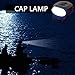 2pcs Fishing Cap Lamps Freehawk Hat Clip Headlamp 3 LED Hands Free Baseball Caps 360°Rotating 90°Adjustable Zoomable Light for Fishing Camping Hiking 2CR2032 3v (2pcs)
