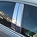 Ferreus Industries Polished Stainless Pillar Post Trim Cover fits: 1998-2011 Lincoln Towncar 4 Door Sedan PIL-119-CR