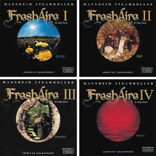 Fresh Aire I, II, III, IV 4 CD Bundle