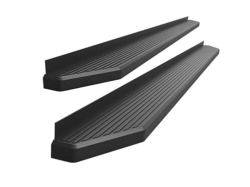 APS 6-inch Aluminum (Black Powder Coated Flat Style) Running