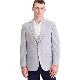 Tommy Hilfiger Mens Modern fit Sport Coat Blazer 38 R Grey Blue Windowpane