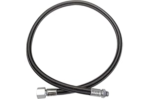 XS Scuba Miflex Low Pressure Braided Hoses - Carbon, 30"
