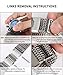 YISUYA Shark MESH 22MM Full Stainless Steel Watch Band Heavy Duty Diving Dive Watch Strap