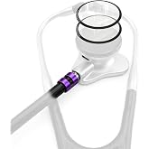 Screen Protector &amp; Collar Compatible with EKO CORE 500 Digital Stethoscope | Eko CORE 500 Stethoscope Accessories, 2 Protective Films &amp; 1 Collar, Anti-Scratch Anti-Crack, Cleaning &amp; Installation Kit