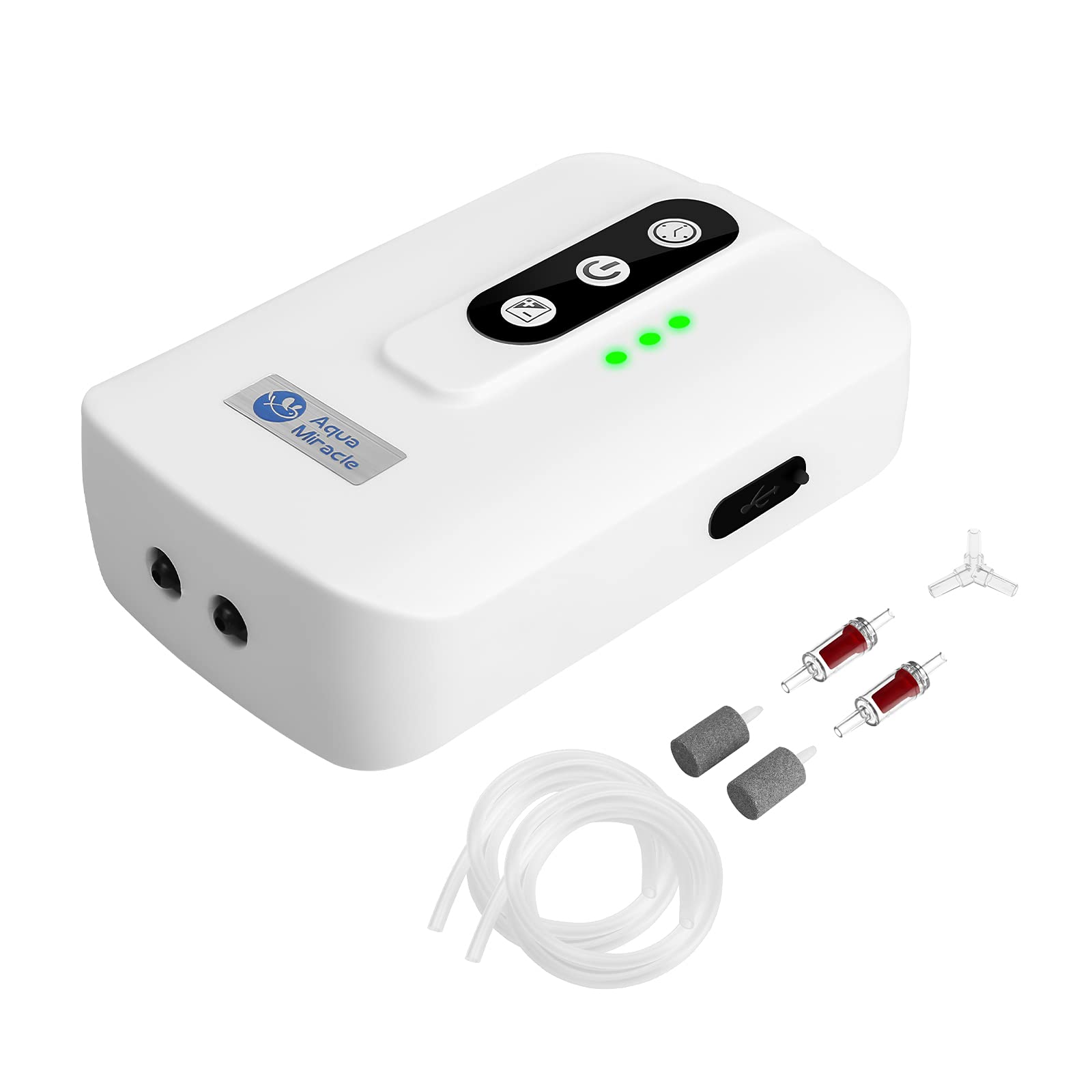 AquaMiracle Lithium Battery Powered Portable Dual