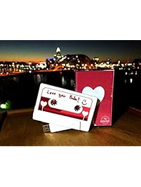 The Original MASHTAPE--Heart Balloon Design for Loved One, 8GB USB Cassette Flash Drive