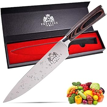 Amazon.com: MRKPRESTIGE Chef Knife 8 inch Chefs Knife High Carbon Stainless Steel Kitchen knife Amazon.com: MRKPRESTIGE Chef Knife 8 inch Chefs Knife High Carbon Stainless Steel Kitchen knife