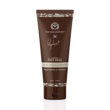 caffeine green tea face wash