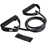 Reehut Single Resistance Band, Exercise Tube - With Door Anchor and Manual