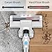 JASHEN Cordless Vacuum, 10KPa Powerful Stick Vacuum Cleaner, 2 in 1 Lightweight Handheld Vacuum with Rechargeable Lithium Battery and LED Brush for Floor Carpet Pet Hair Car