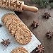 GOBEAUTY Christmas Wooden Rolling Pins, 16.9