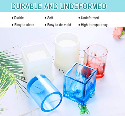 4 Silicone+Casting+Ashtray+Coaster+Cylinder