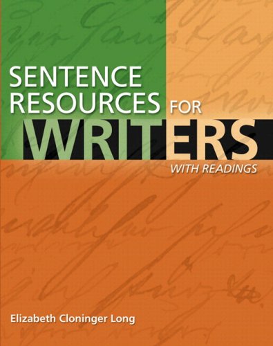 Sentence Resources for Writers, with Readings (with MyWritingLab) Value Pack (includes MyCompLab NEW with E-Book Student