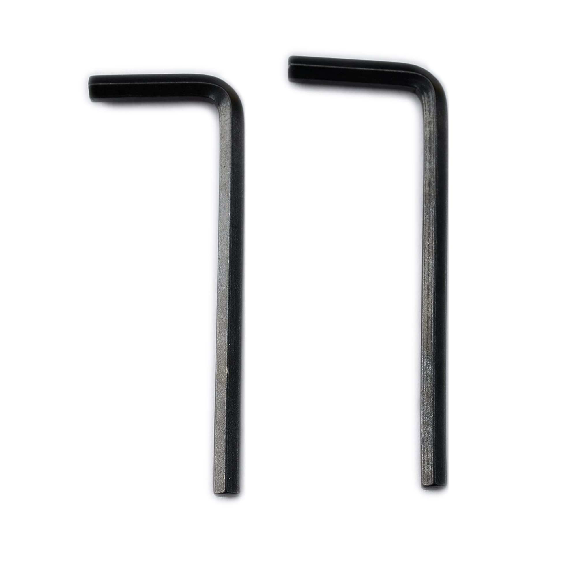 Musiclily Basic 5/32" Steel Allen Key Hex Wrench for Some USA Guitars, Black (Set of 2)