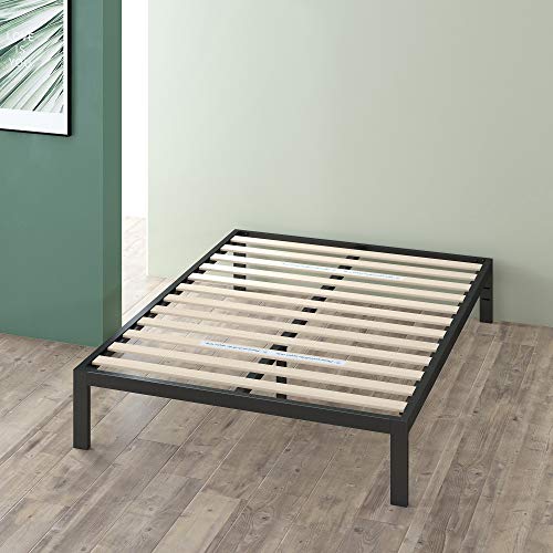 ZINUS Mia Metal Platform Bed Frame / Wood Slat Support / No Box Spring