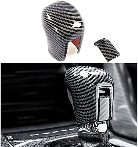ABS Carbon Fiber Gear Shift Knob Cover CVT Change Lever Trim Decoration for Honda 10th Gen Civic Sedan 2016 2017 2018 2019 2020 2021 - Automatic Transmission: Home Improvement